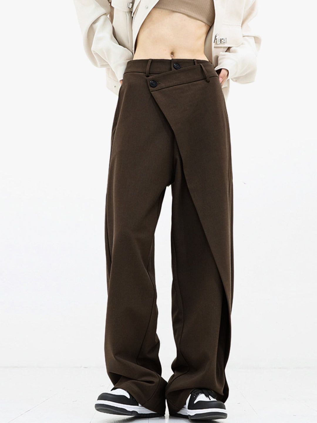 Matilda | Asymmetrical Wide-Leg Pants