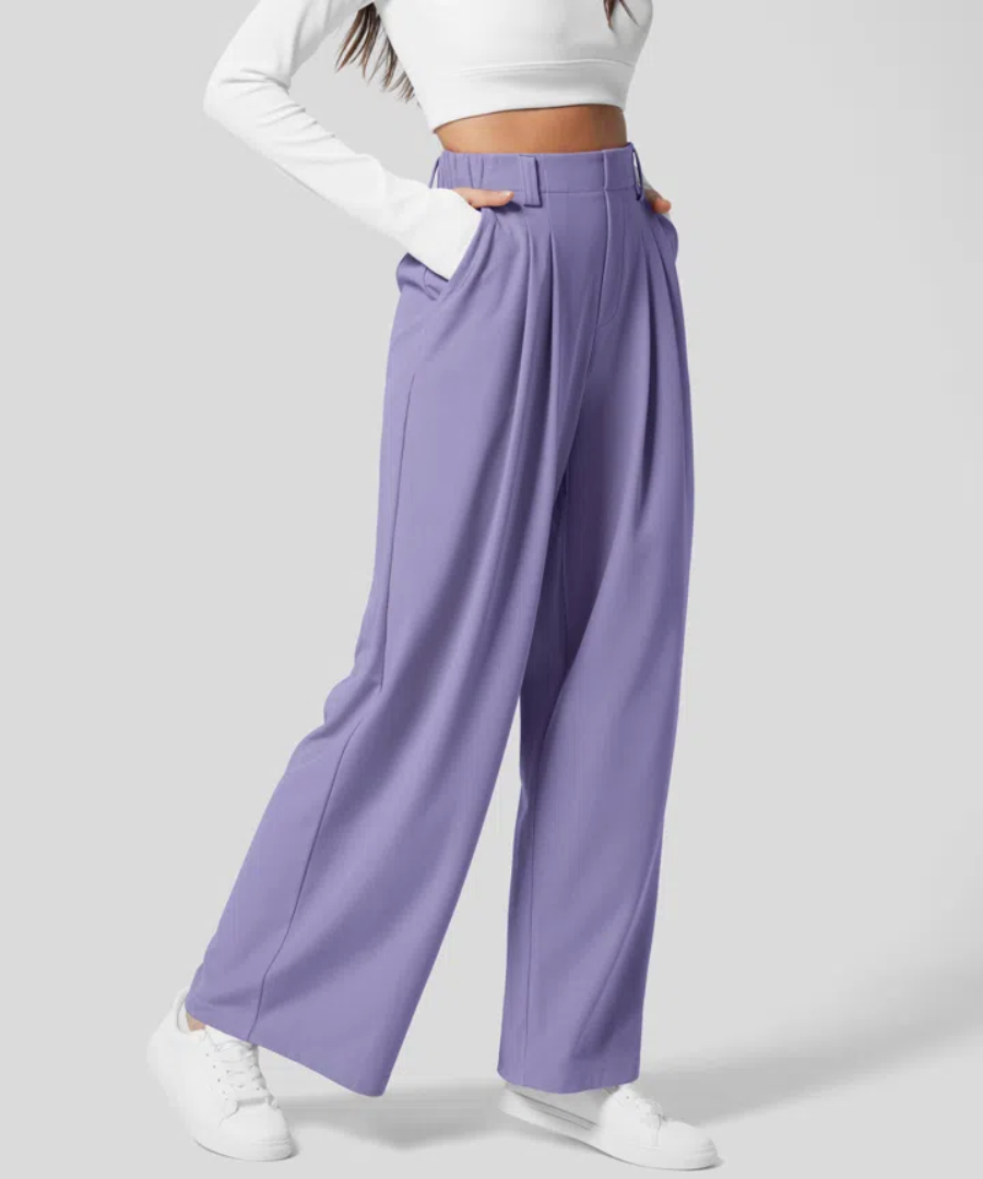 Sabrinah | Wide-Leg Tailored Pants