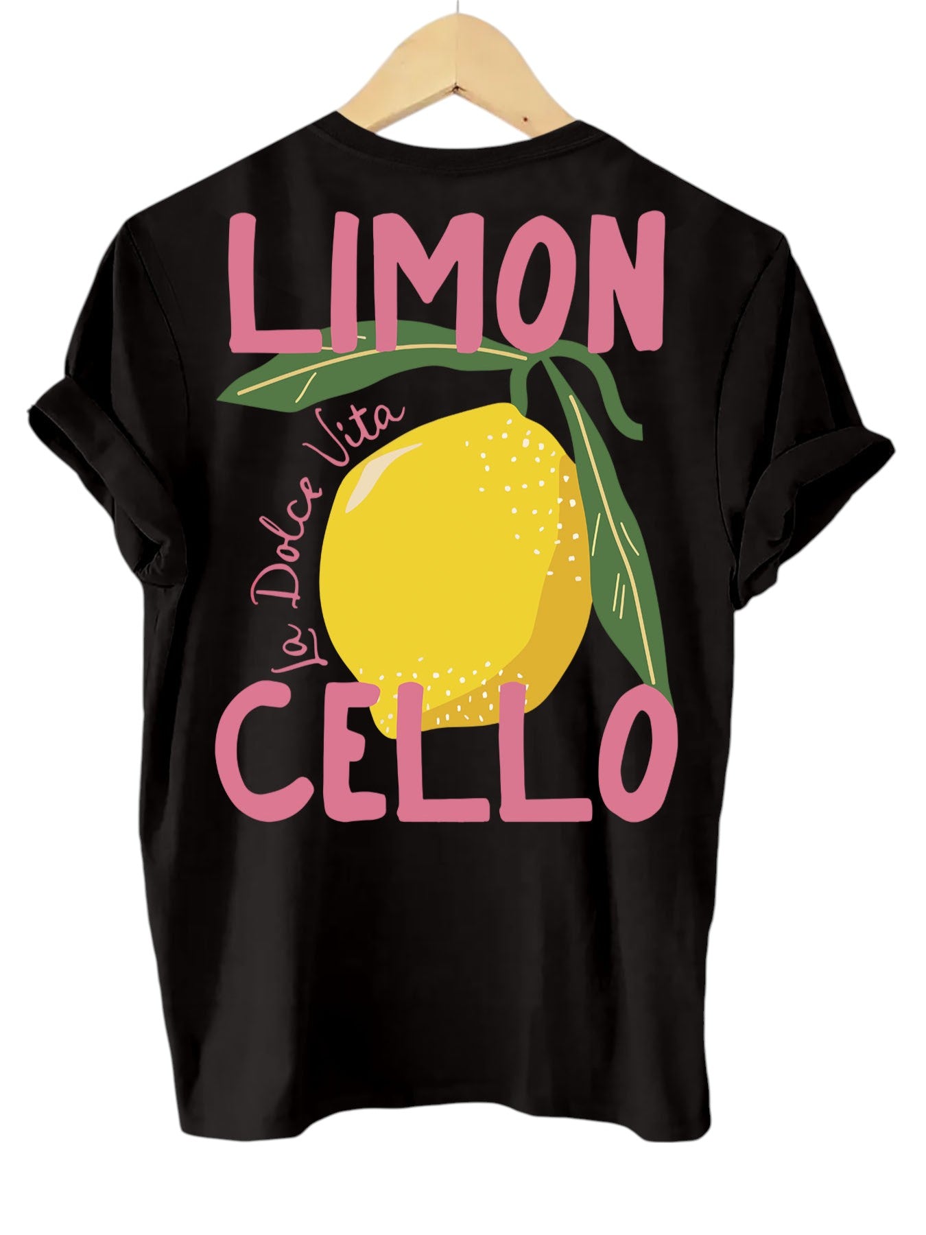 Comfortable Women's T-shirt with Lemon Print