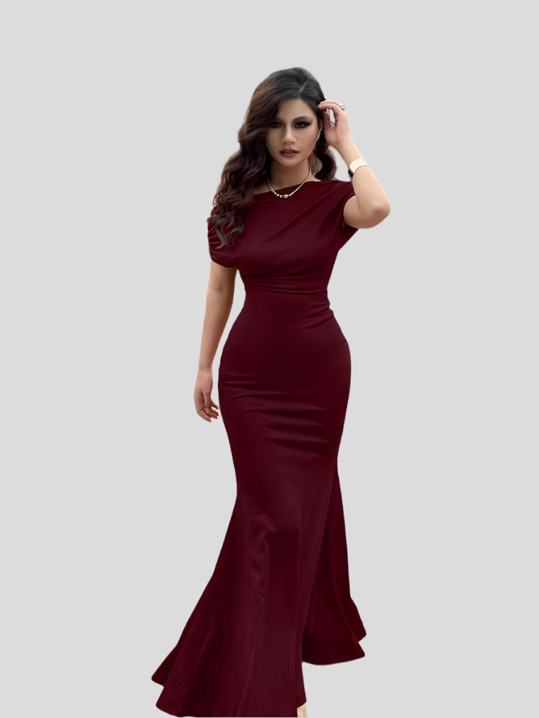 Tavia | Luxury Evening Dress with Fishtail Cut Gala Dress
