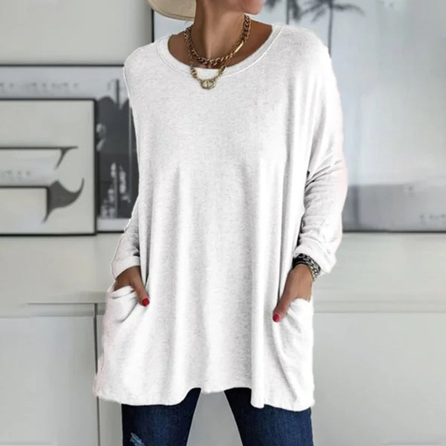 Bertrada| Comfortable Oversized Top with Pockets