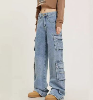 Dunya | Streetwear Flared Baggy Jeans