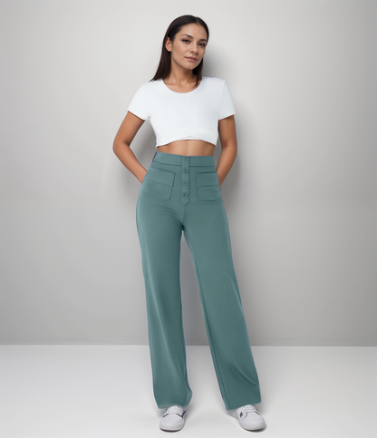 Scarlette | High-Waist Wide-Leg Pants