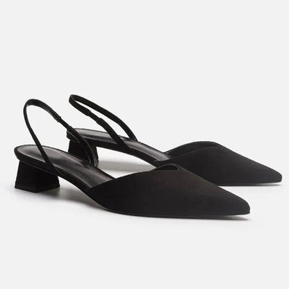Flavia | Slingback Pumps with Low Heel