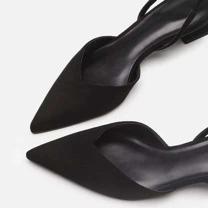 Flavia | Slingback Pumps with Low Heel
