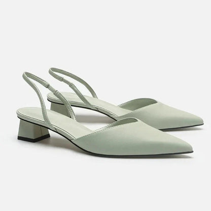 Flavia | Slingback Pumps with Low Heel