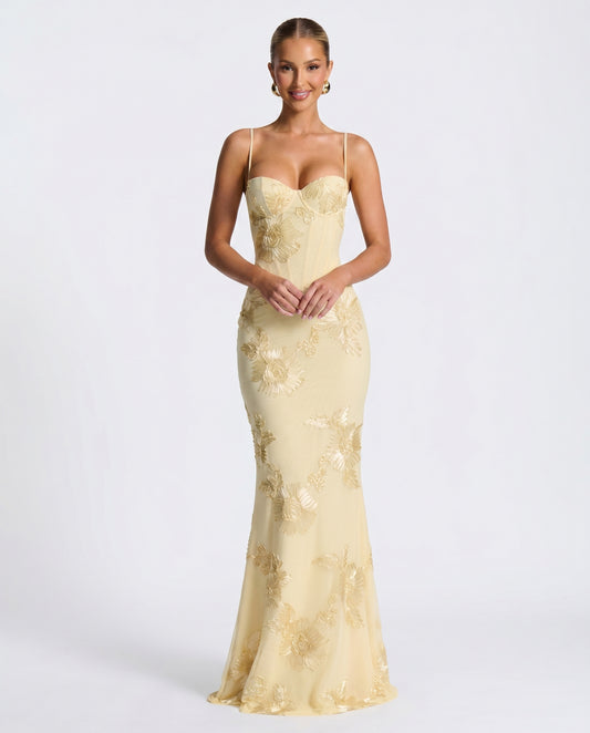 jasmine-bloemen-jacquard-jurk-geel-1