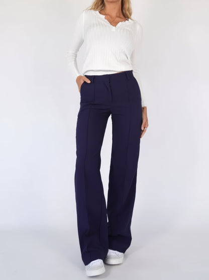 Keny | Tailored Trousers with Straight Legs