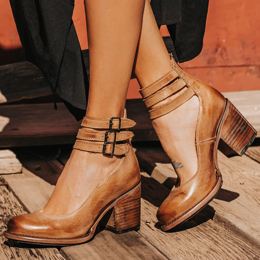 Misa | Leather Ankle Boots