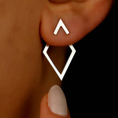 Minimalist Geometric Earrings
