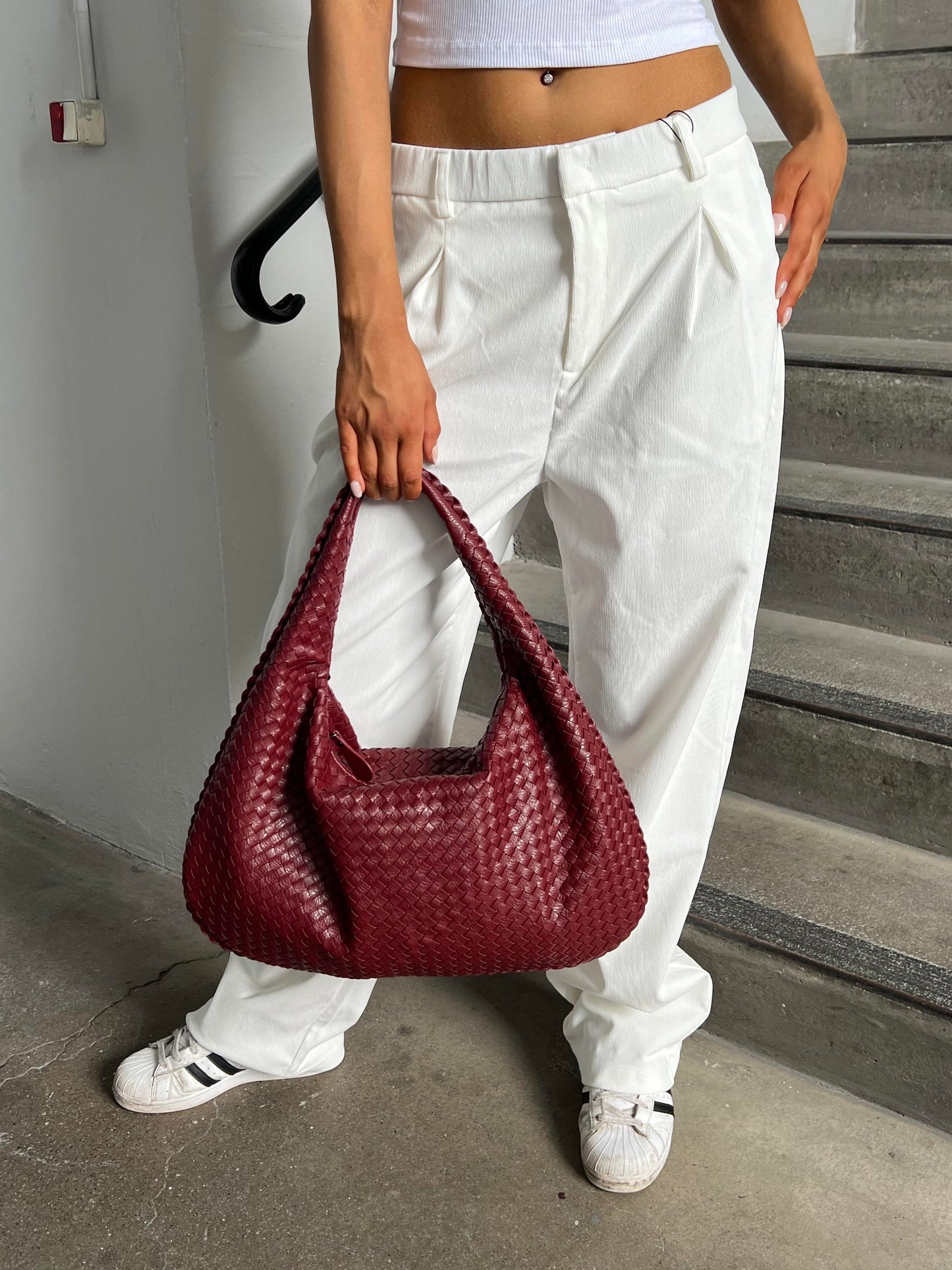 Tess | Braided Shoulder Bag