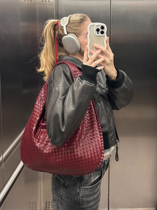 Tess | Braided Shoulder Bag