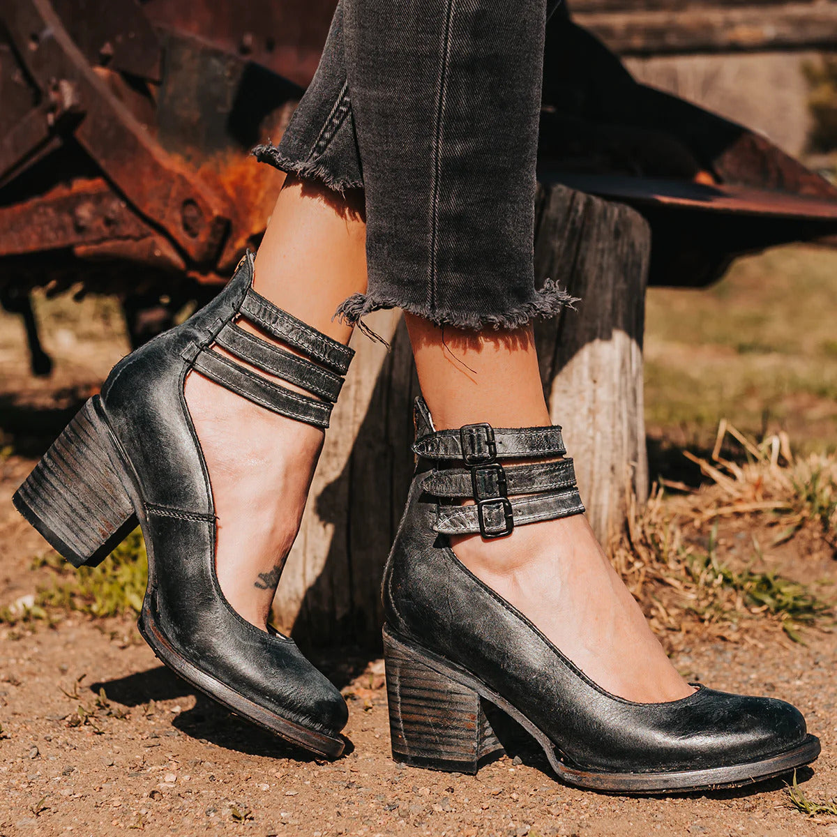 Misa | Leather Ankle Boots