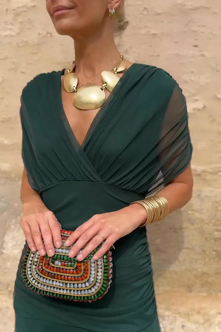 Stylish Off-Shoulder Maxi Dress For Women With Airy Fit