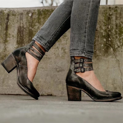Misa | Leather Ankle Boots