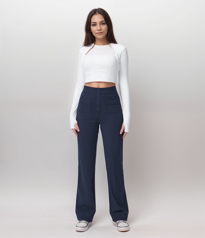 Scarlette | High-Waist Wide-Leg Pants
