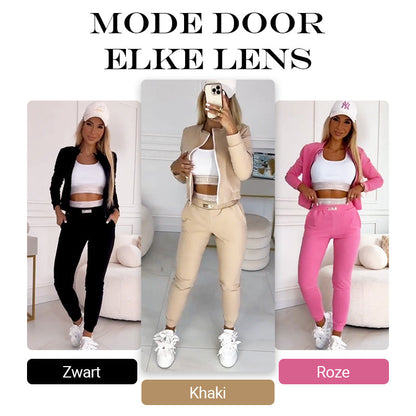 Thea | Luxury 3-Piece Tracksuit Set