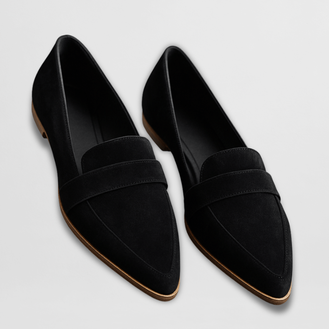 Orthopedic Loafers With Soft Fit And Pointed Toe