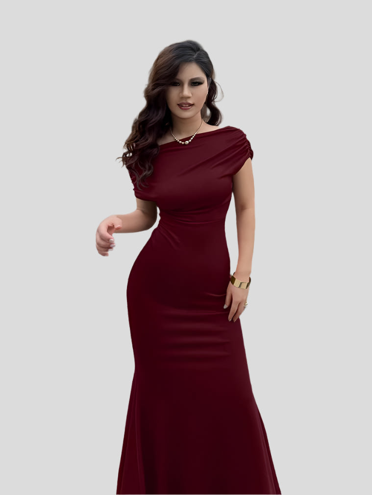 Tavia | Luxury Evening Dress with Fishtail Cut Gala Dress