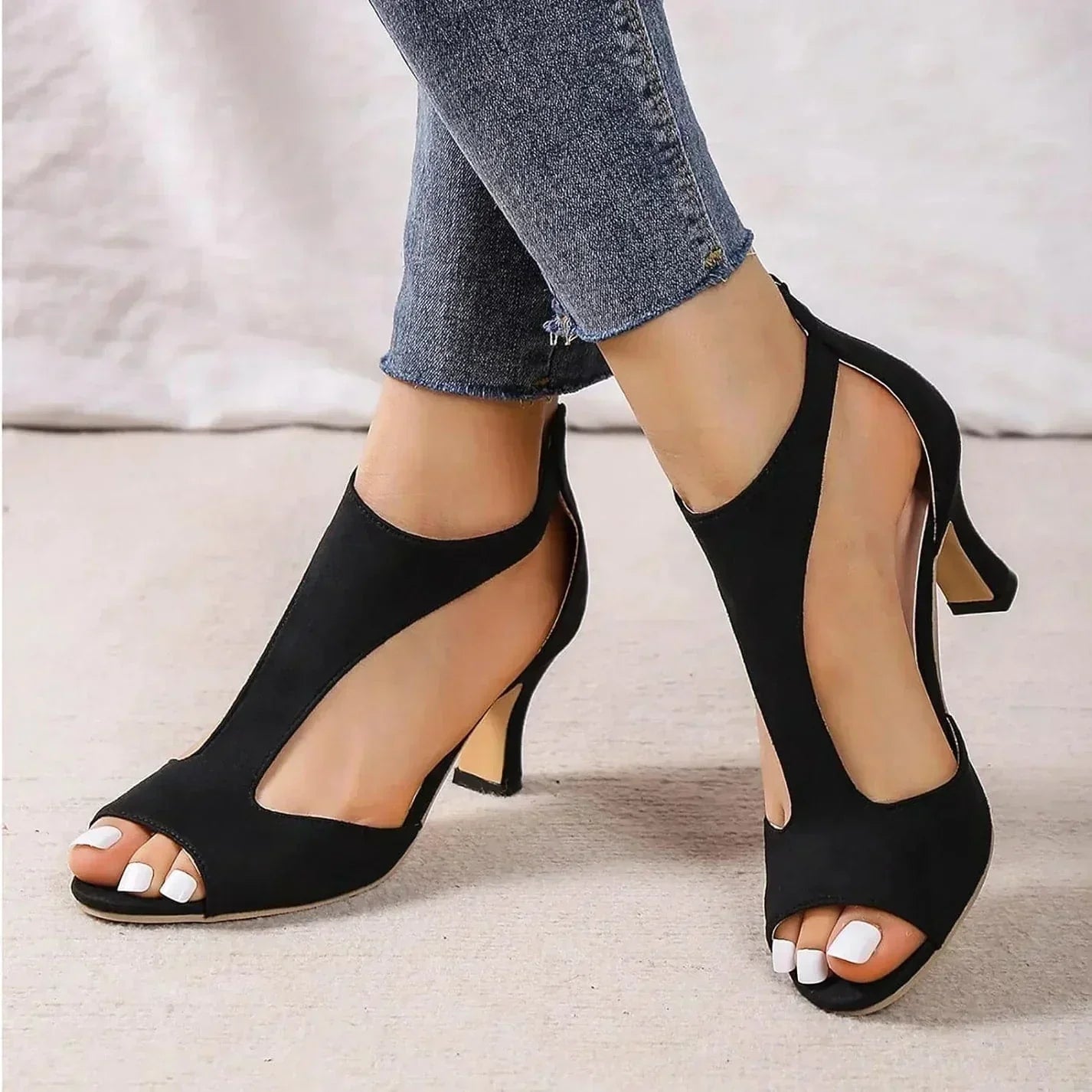 Anahi | Elegant Open Toe Sandals