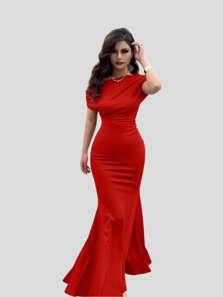 Tavia | Luxury Evening Dress with Fishtail Cut Gala Dress