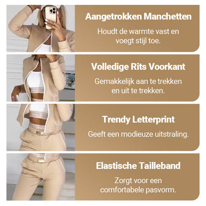 Thea | Luxury 3-Piece Tracksuit Set