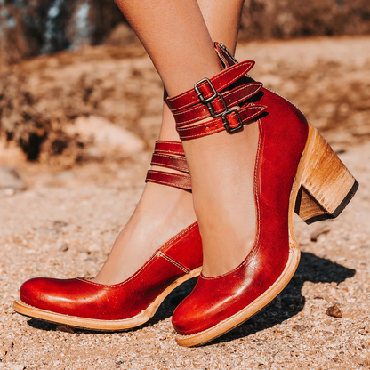 Misa | Leather Ankle Boots