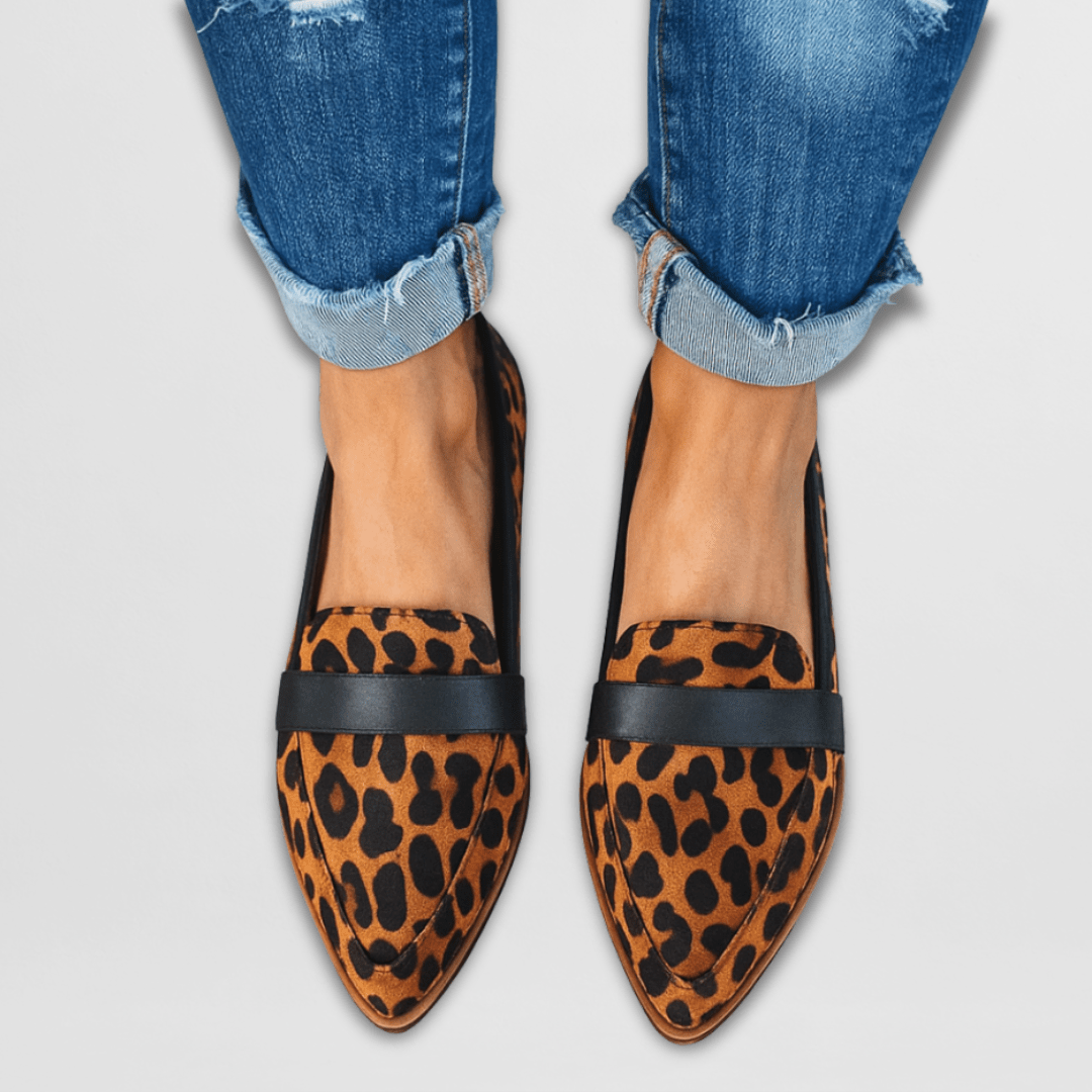 Orthopedic Loafers With Soft Fit And Pointed Toe