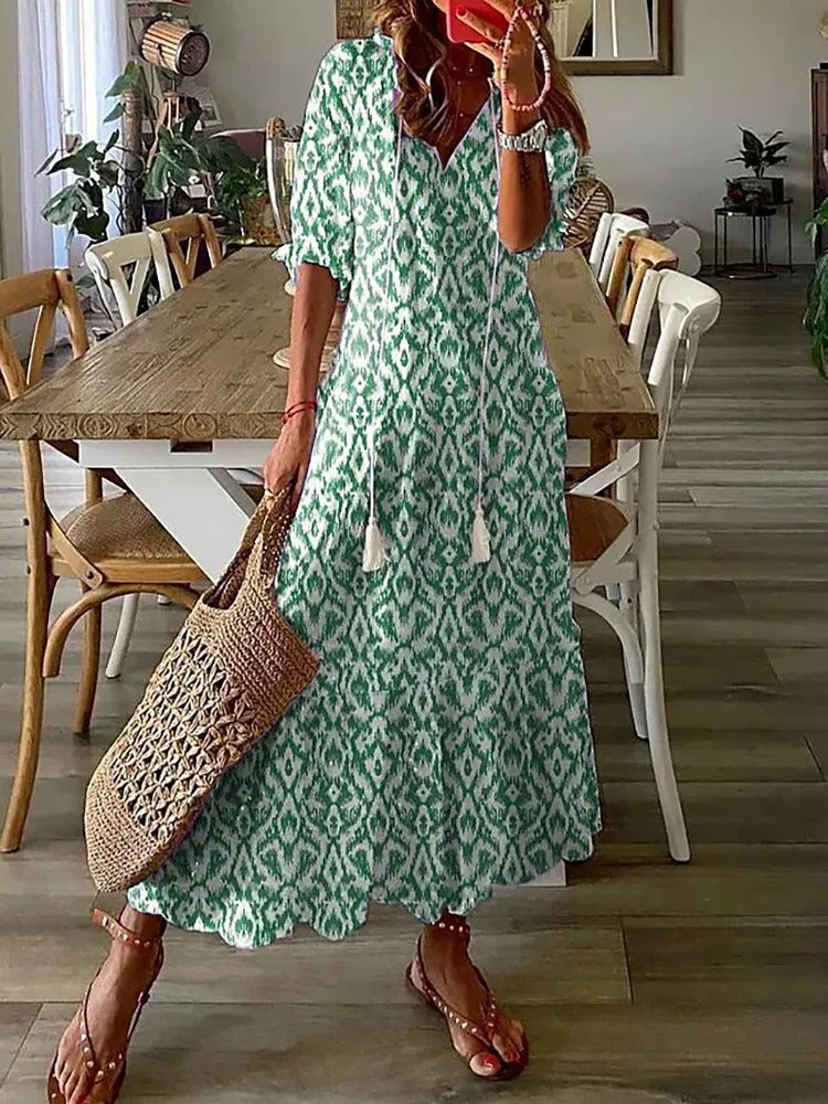 Danisha | Stylish Women's Boho Maxi Dress