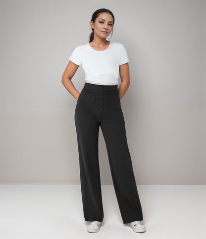 Scarlette | High-Waist Wide-Leg Pants