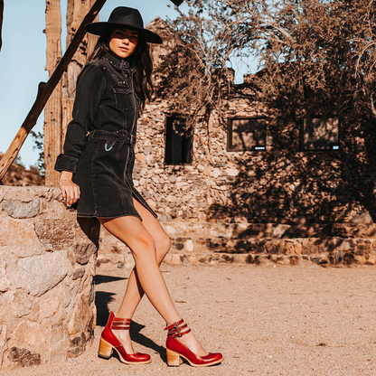 Misa | Leather Ankle Boots