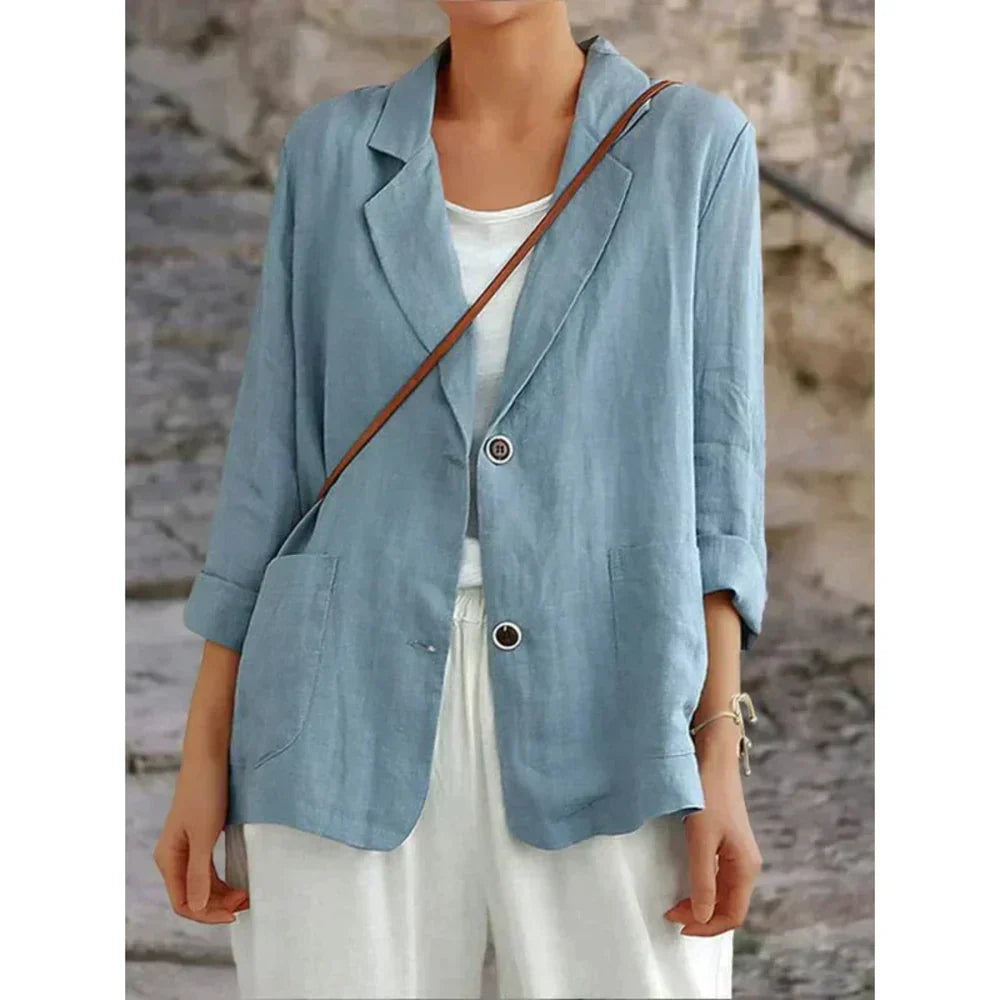 Airy comfortable women's blazer
