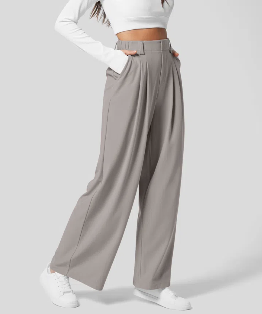 Sabrinah | Wide-Leg Tailored Pants