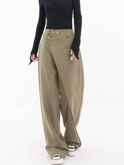 Matilda | Asymmetrical Wide-Leg Pants
