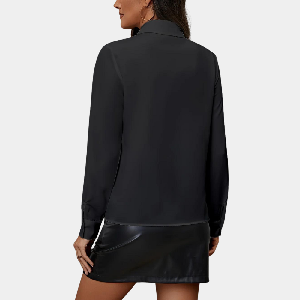 Yvonne | Classic Ruffle Blouse