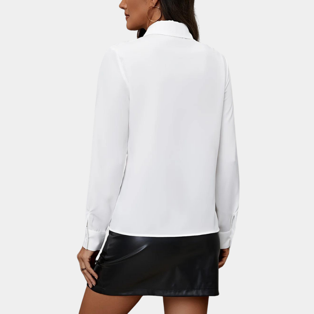 Yvonne | Classic Ruffle Blouse