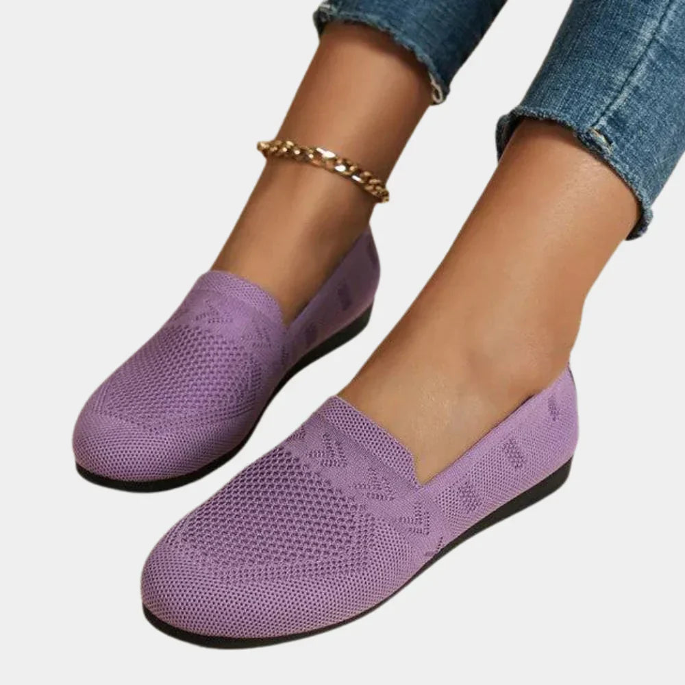 Orthopedic Slip-On Shoes For Women With Breathable Mesh