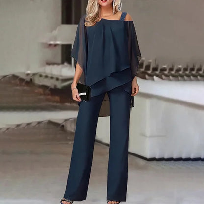 Rianne | Two-Piece Off-Shoulder Chiffon Set