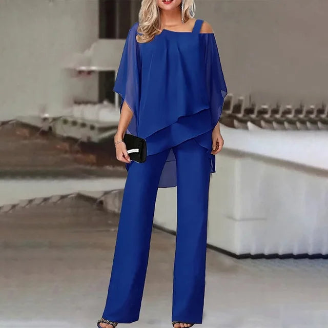 Rianne | Two-Piece Off-Shoulder Chiffon Set