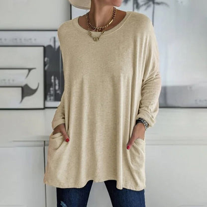 Bertrada| Comfortable Oversized Top with Pockets