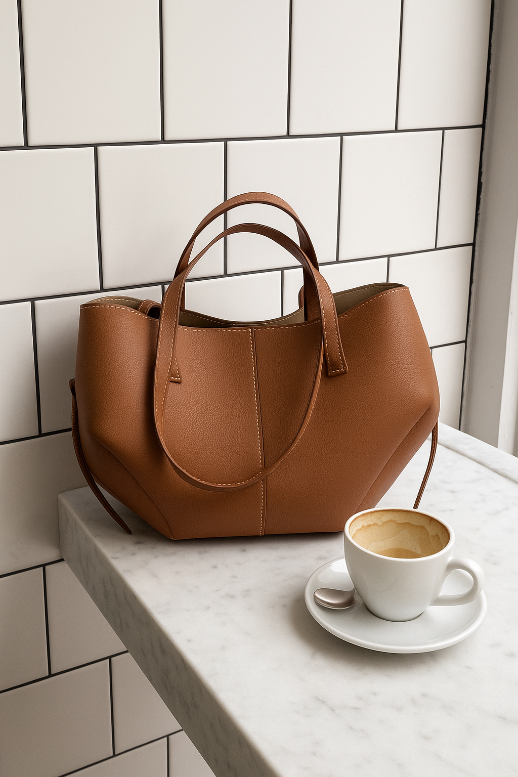 Vintage Stylish Women's Tote Bag with Spacious Interior