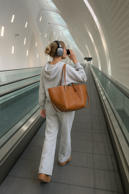 Vintage Stylish Women's Tote Bag with Spacious Interior