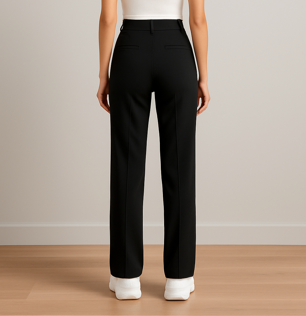 Caryssa | Straight Pants with High Waist