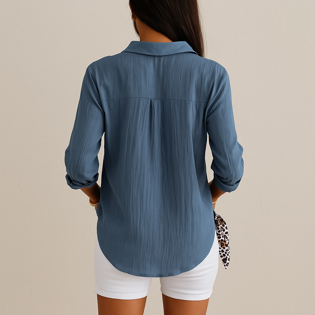 Lizanne | Airy Linen Blouse for Women