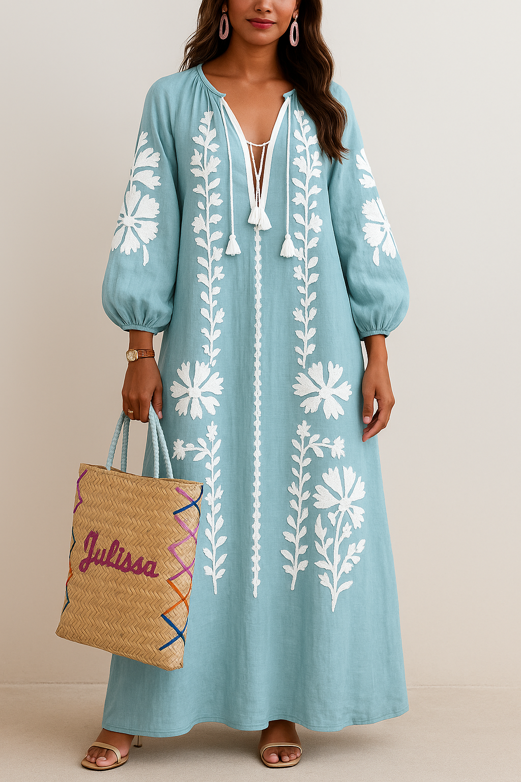 Paisleigh | Elegant Ladies Boho Maxi Dress