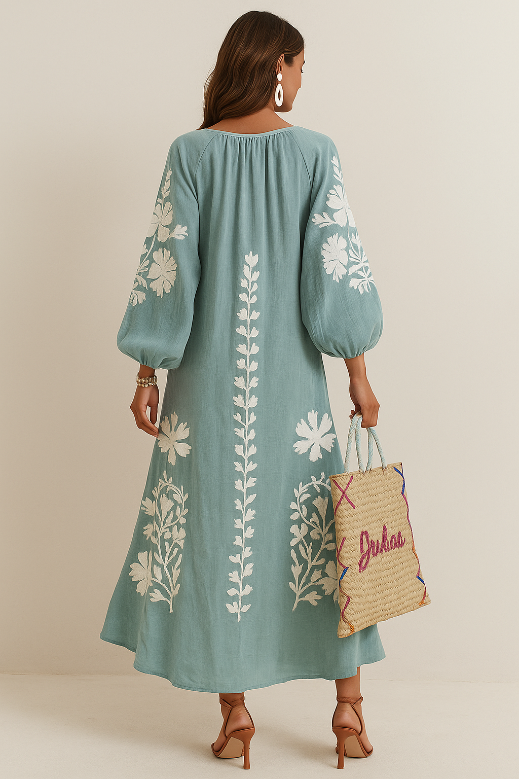 Paisleigh | Elegant Ladies Boho Maxi Dress