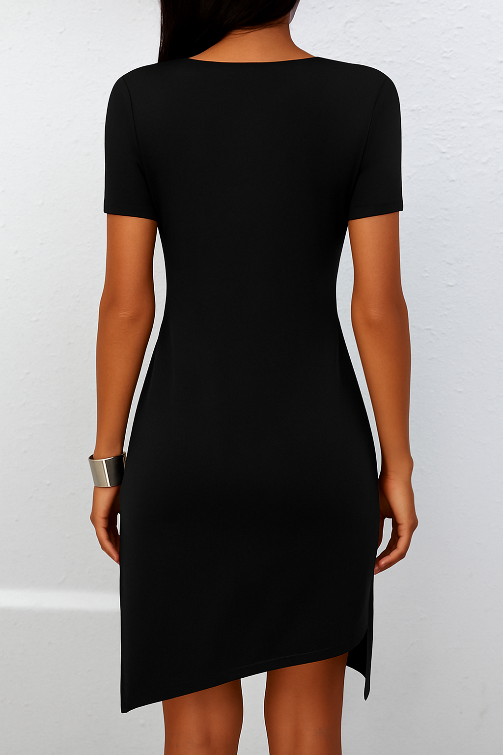 Sandria | V-Neck Women's Midi Dress