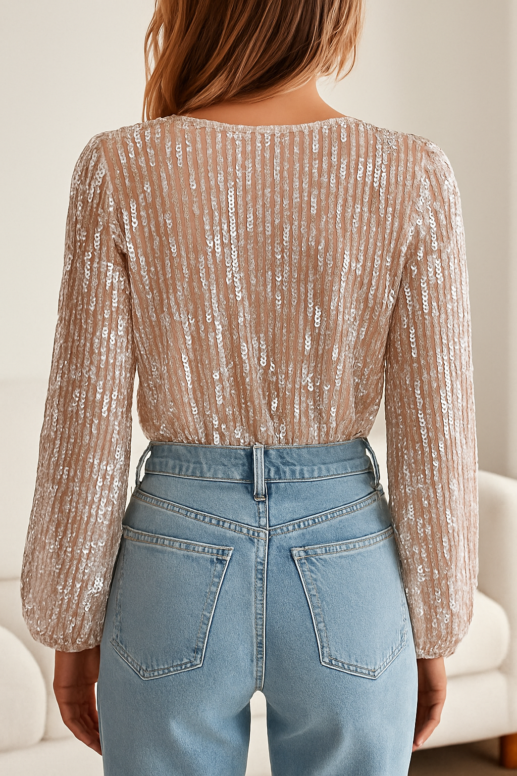 Dylan | Luxury Sequin Blouse