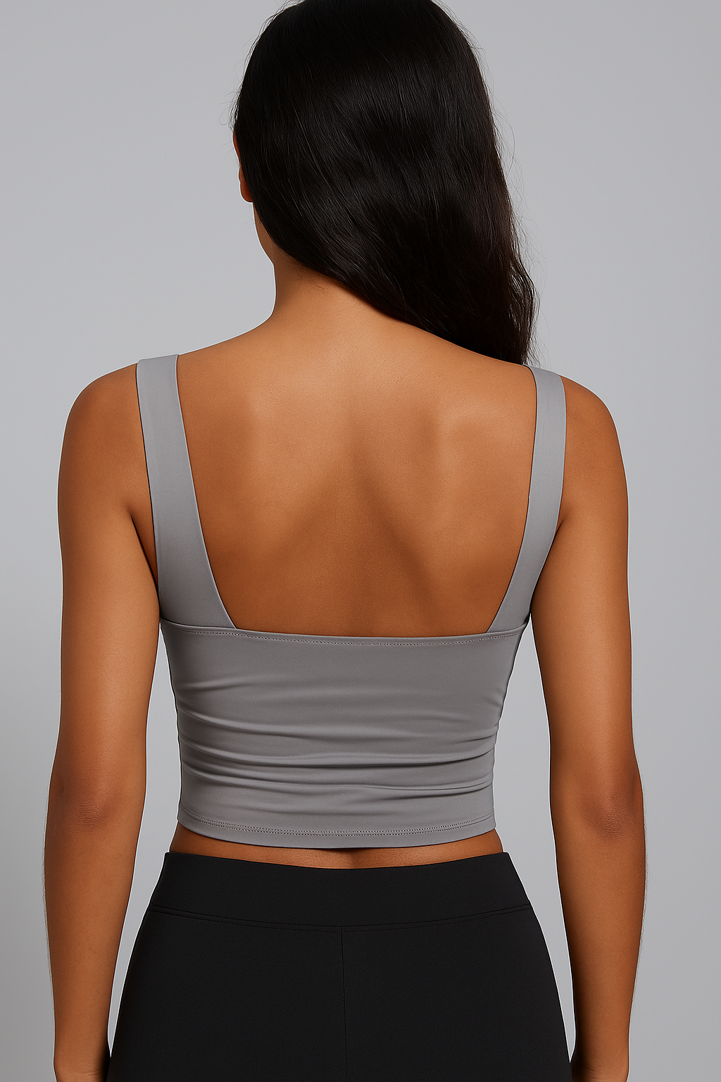 Alana | Elegant V-Neck Crop Top