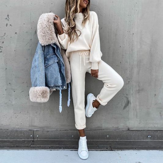 Loungewear Set for Women with Long Sleeves